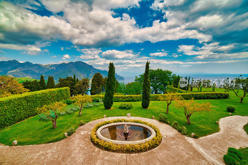 阿马尔菲海岸的Villa Rufolo / Ravello